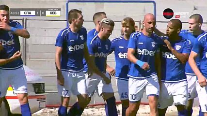 Спартак Вн - Хебър 1:0 /първо полувреме/