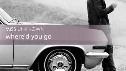 Eric Saade - Miss Unknown (lyric Video)