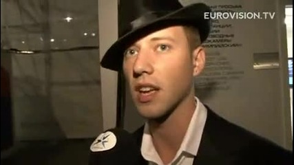 Евровизия 2009 - Литва - Втора репетиция - Sasha Son