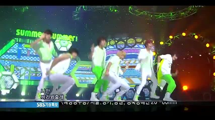 Boyfriend & K.will - Boyfriend & Special Stage ~ Inkigayo (26.06.11)