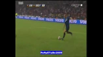 2009.10.03 - Inter 2 - 1 Udinese Уесли Снайдер Гол