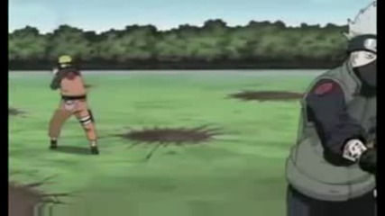 Naruto Vs Kakashi - Fuuton Rasen Shuriken