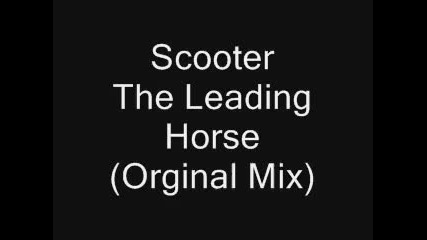 Scooter - The Leading Horse Original Cd - Rip (hq)