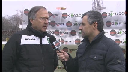 Георги Дерменджиев след победата над Славия с 3:0