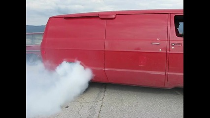 dodge Van B250 - Burn