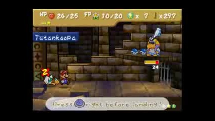 Lets Play Paper Mario (100%) 15 - Digging Deeper into the Ruins 