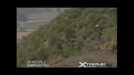 On The Pipe 4 Fmx Motocross Dvd 