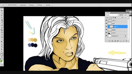 Дигитална- комикс рисунка