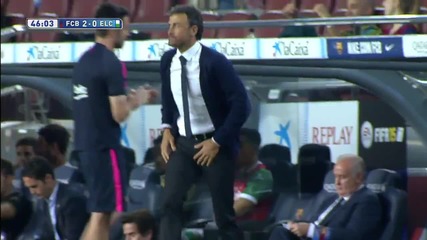 Стрaхотният гол на Мунир (2:0) Барселона - Елче