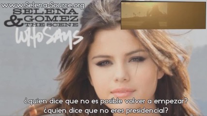Selena Gomez & The Scene - Who Says (en Espa 