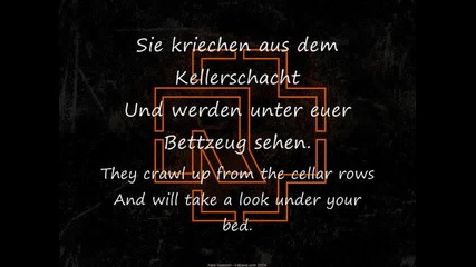 Rammstein - Mein Herz Brennt (lyrics) 