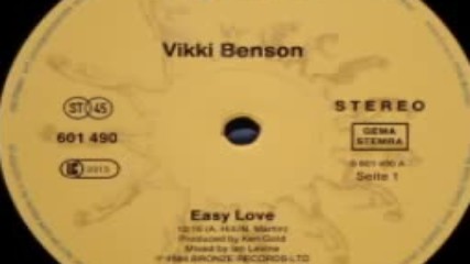 Vikki Benson - Easy Love-1983(maxi single hi-nrg)