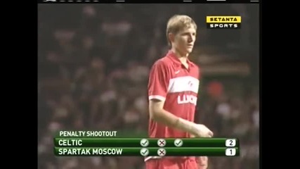 2007 Celtic Glasgow (scotland) 1-spartak Moscow (russia) 1