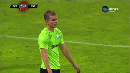 Левски - Черно море 1:0 /първо полувреме/