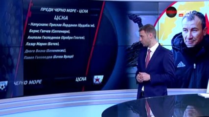 Преди Черно море - ЦСКА