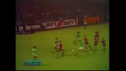 1978 Cup Winners' Cup St Etienne - Man Utd