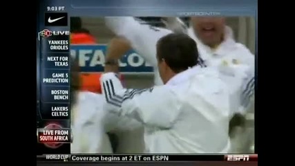 World Cup 2010 - Мексико 1:1 Юар 