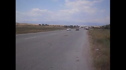 Opel Kadet Gsi (krasi) vs Opel astra (toshko tuning)