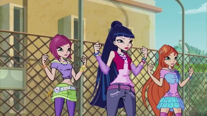 Winx Club Harmonix! Bloom, Musa and Tecna