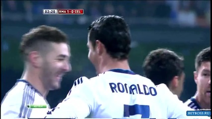 гол на Роналдо срещу Селта