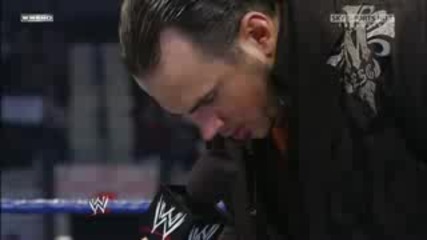 Edge Vs Jeff Hardy Part 3 20.02.09 (hd)