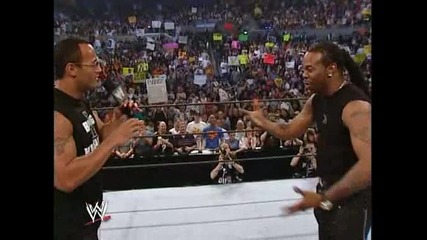 Smackdown, July 11, 2002 - The Rock: Busta Rhymes 