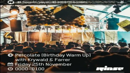 Percolate Rinse Fm 25-11-2016