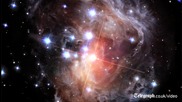Телескопът Hubble заснема експлозията на звезда в продължение на 4 години