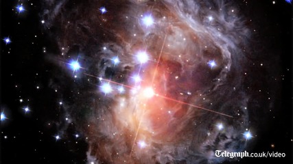 Телескопът Hubble заснема експлозията на звезда в продължение на 4 години