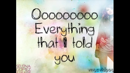 Selena Gomez - Kiss n Tell [lyrics]