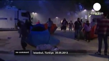 Turkish police break up 'occupy Taksim Park' protest in Istanbul