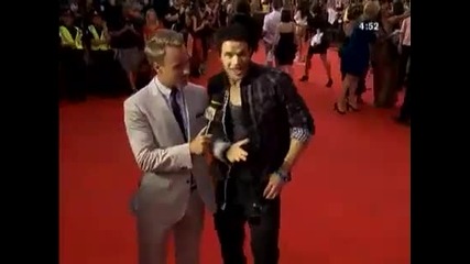 Kellan Lutz on the Red Carpet at Much Music Video Awards 2010 