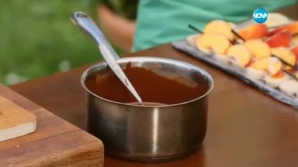 Плодове с шоколад на клечка - Бон Апети (07.07.2017)