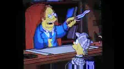 The simpsons treehouse of horror Xv - Лиса - Шерлок Холмс.avi