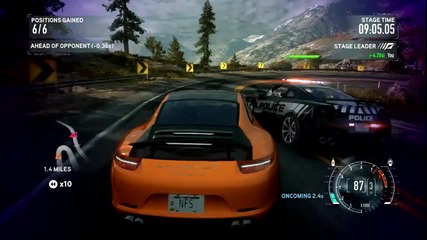 Need For Speed: The Run - Red Mountain Pass Gameplay [ 720p]