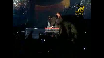 Eminem - Live In Roma(2004) Like toy soldier+bg Sub