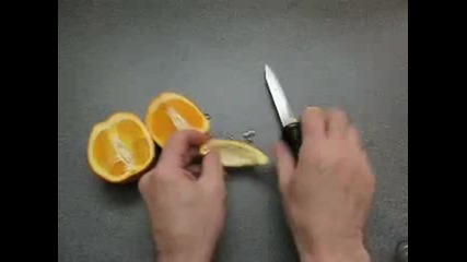 Готин трик с портокал 