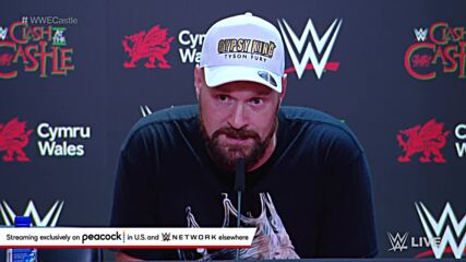Tyson Fury addresses WWE future: Clash at the Conference Press Conference, Sept. 3, 2022