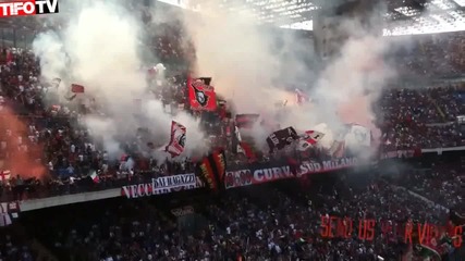 Curva Sud Milano .. Coro Al