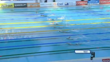 Федерика Пелегрини с световен рекорд на 200 метра свободен стил в Рим! 