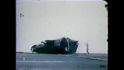 Crash of the F9f Panther on the Uss Midway in 1951 