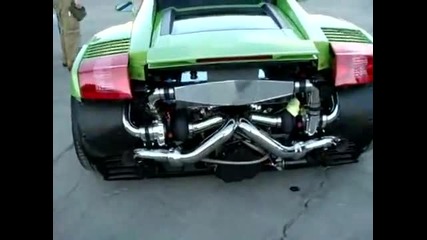 Lamborghini Twin Turbo At Sema Monster