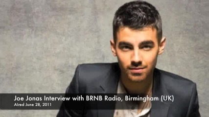 Joe Jonas, Brmb Birmingham interview