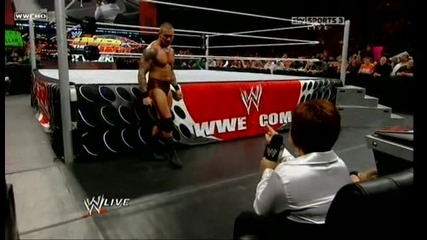 Wwe Raw след мачът Randy Orton vs. Edge & Ted Dibiase 