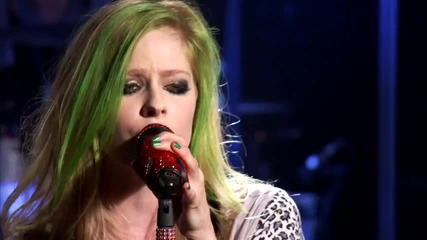 Н О В О! Avril Lavigne - Girlfriend Live @ Aol Sessions* H D *