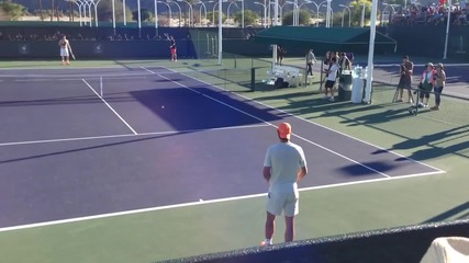 Rafael Nadal 2014 Indian Wells Practice Hd