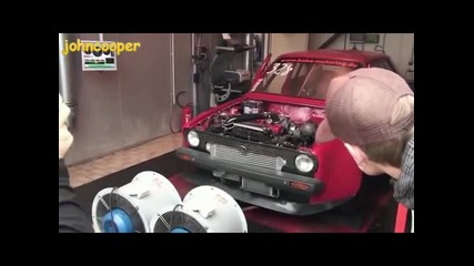 714 коня Vw Polo Mk1 Garrett Gt4094r