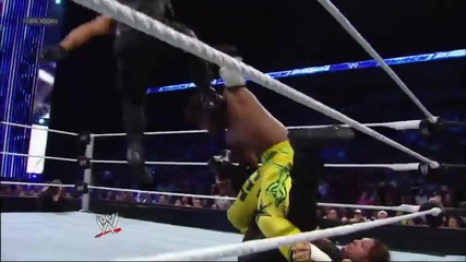 Dolph Ziggler, Rob Van Dam & Kofi Kingston vs The Shield