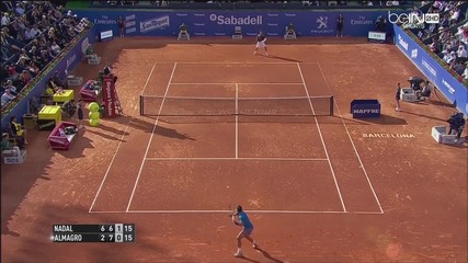 Nadal vs Almagro - Barcelona 2014