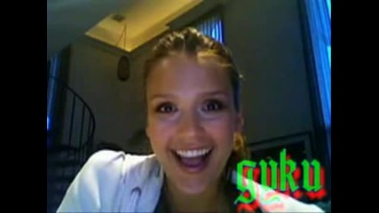 Jessica Alba The Stare Competition